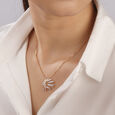 Sparkling Harmony 14Kt Diamond Necklace,,hi-res image number null