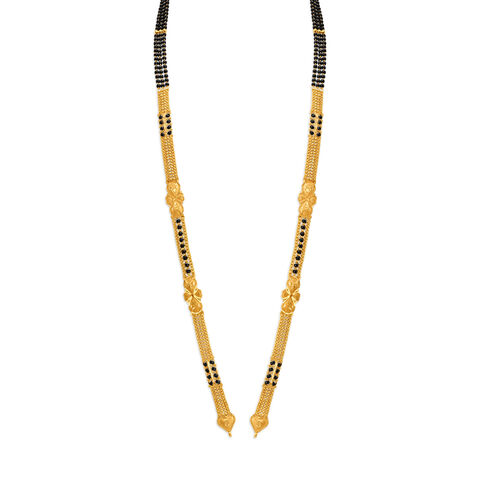 Unique 22 Karat Yellow Gold Multi Strand Mangalsutra