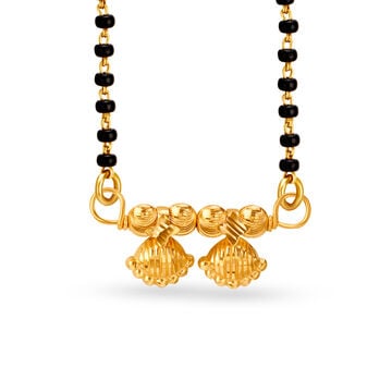 Sleek Mangalsutra Gold Pendant