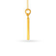 Islamic Symbol Engraved Gold Pendant,,hi-res image number null