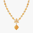 Lovely Floral Necklace Set,,hi-res image number null