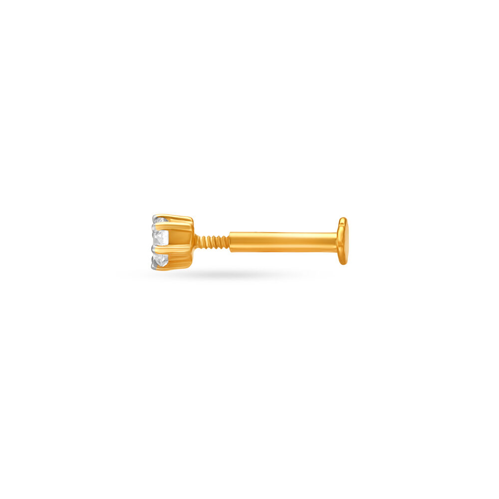 Kalyan jewellers diamond deals nose pin collection