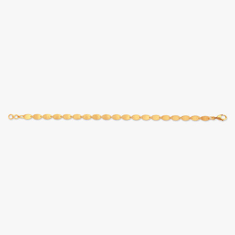 Ripple Gleam Gold Bracelet