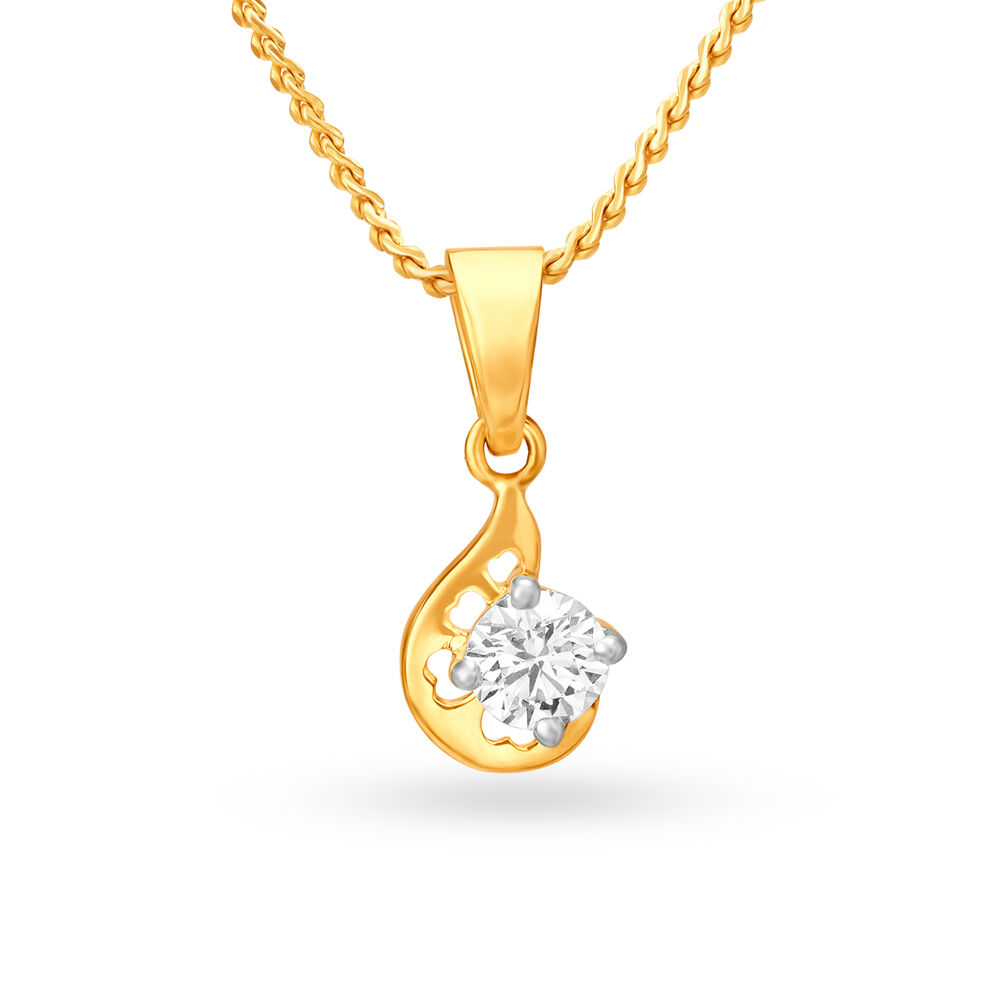 Single stone outlet pendant online