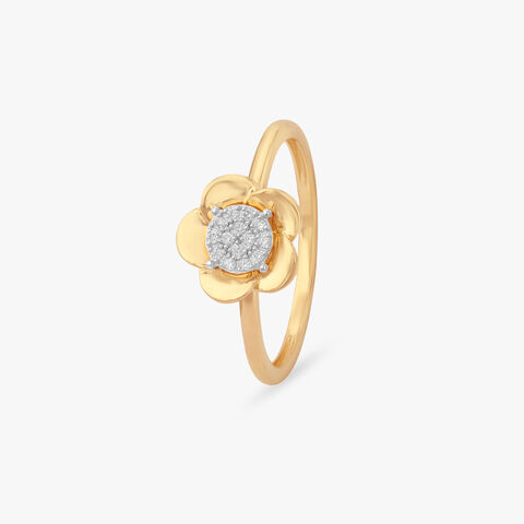 Bloom Halo Diamond Ring