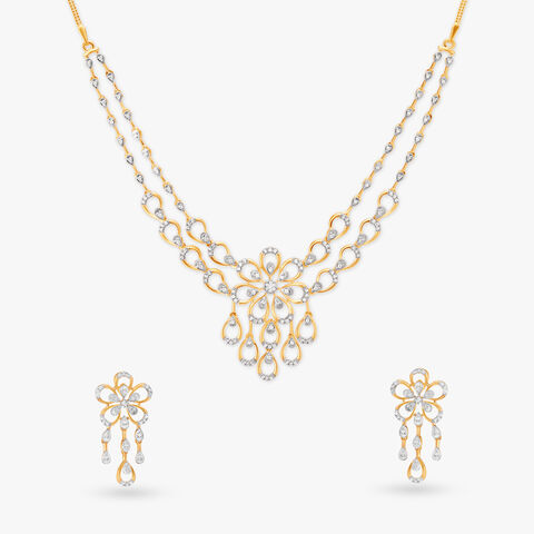 Timeless Diamond Necklace Set
