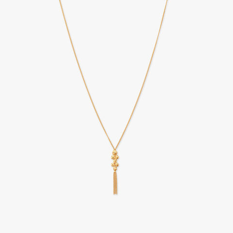 Delicate Tassel Gold Chain For Kids