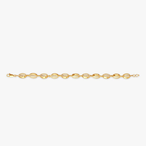 Royal Crest Gold Bracelet