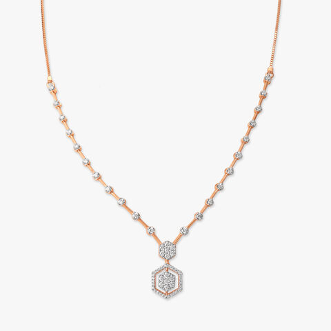 Honey Luxe Diamond Necklace Set