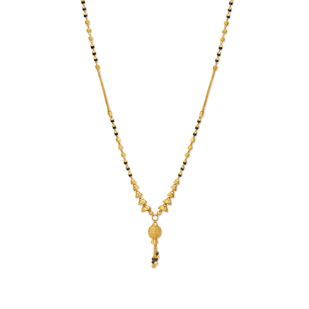 Dainty Textured Mangalsutra