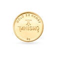 8 gram 22 Karat Gold Coin with Ganesha-Lakshmi Motif,,hi-res image number null