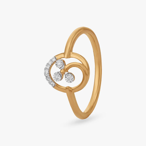 Orbit Bloom Diamond Ring