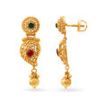 Majestic Gold Drop Earrings,,hi-res image number null