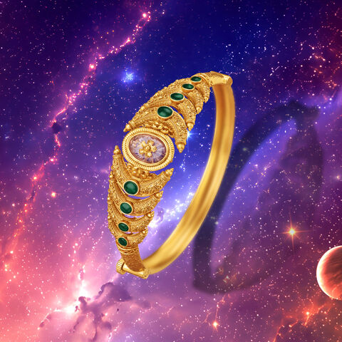 Starlit Enchantment Gold Bangle