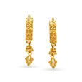 Alluring Gold Hoop Bali Earrings,,hi-res image number null