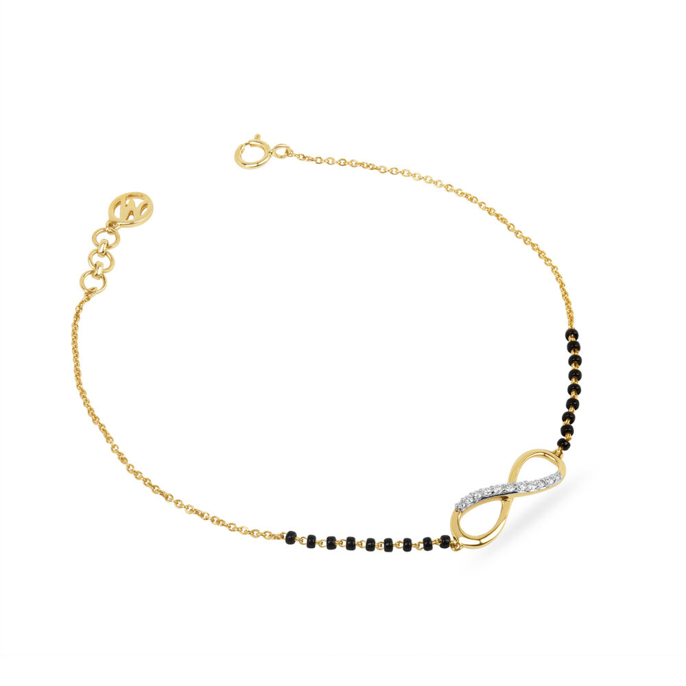 Gold mangalsutra bracelet tanishq 2025