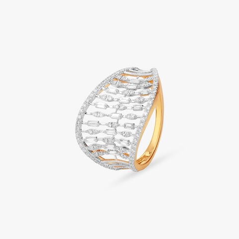 Lumina Weave Diamond Ring