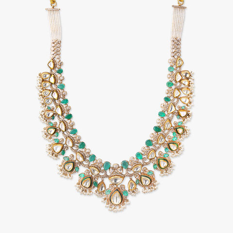 Sovereign Verdure Diamond Necklace Set