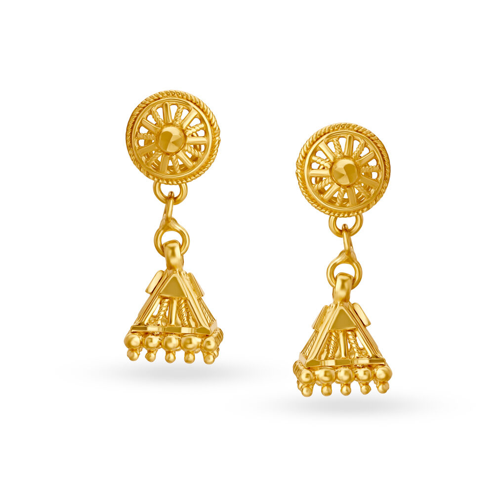Earring new arrivals tanishq jewellery