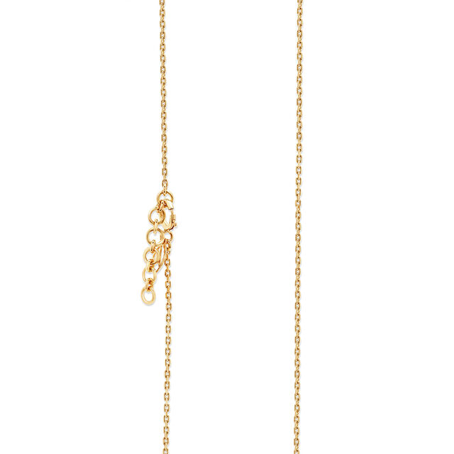 18 KT Yellow Gold Eclectic Diamond Pendant with Chain,,hi-res image number null