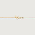 Midnight Firefly Gold & Topaz Pendant with Chain 4