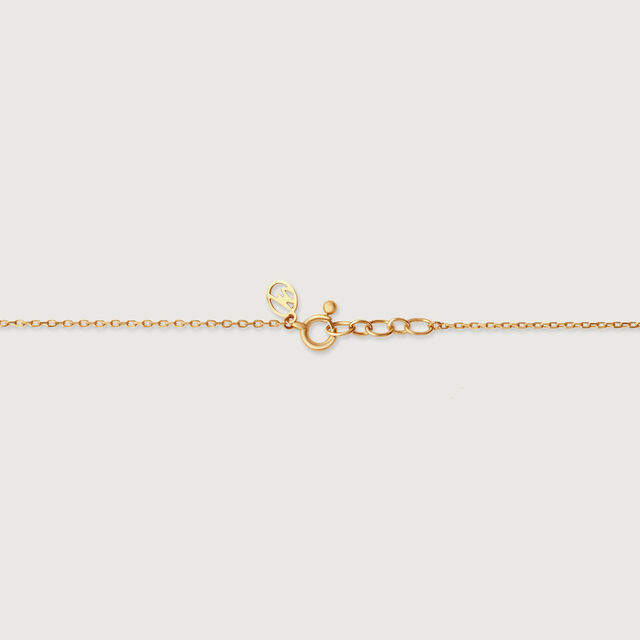 Midnight Firefly Gold & Topaz Pendant with Chain 4