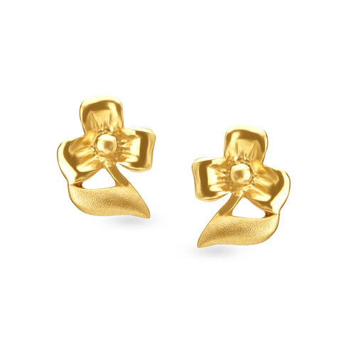Petite Gold Stud Earrings