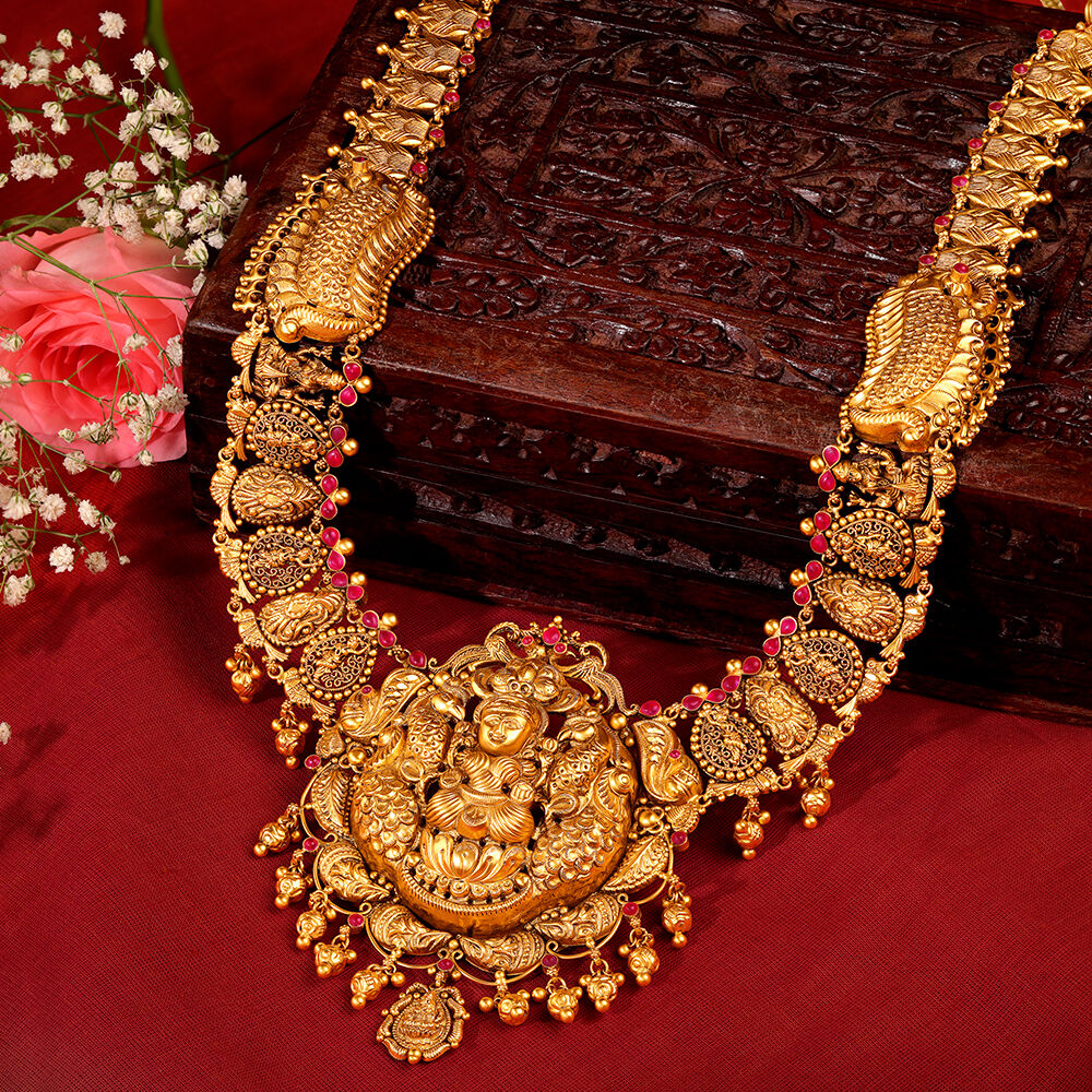 Tanishq long online haram designs