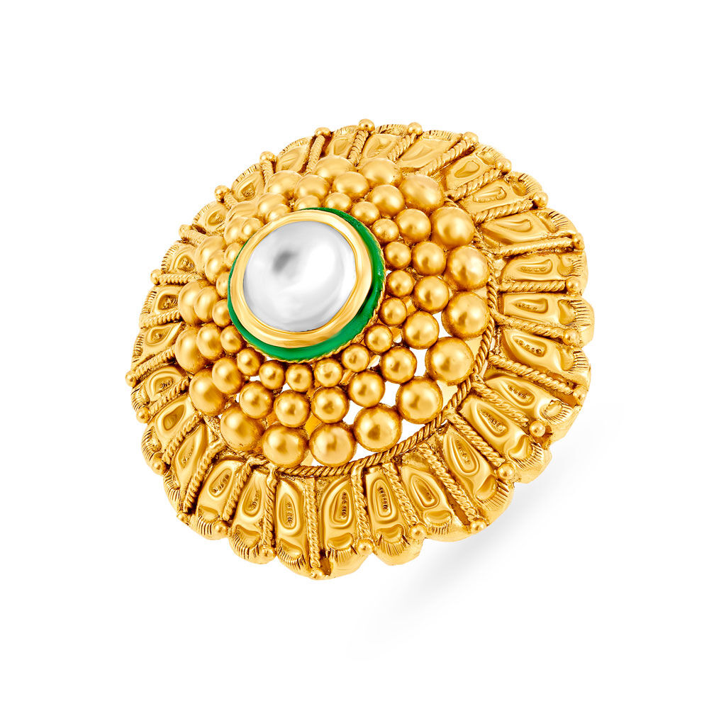 Tanishq kundan rings on sale