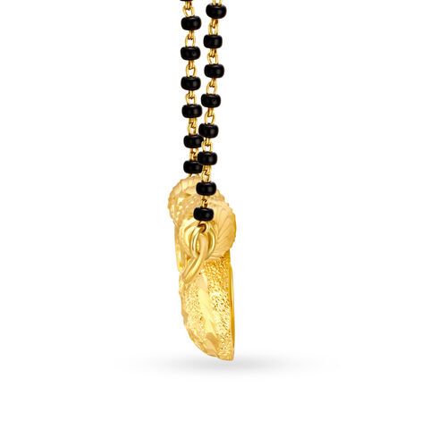 Sublime 22 Karat Yellow Gold Mangalsutra Pendant