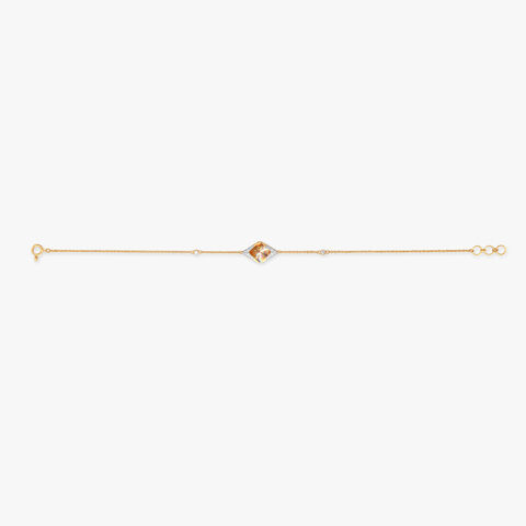 Radiant Spectrum Diamond Bracelet