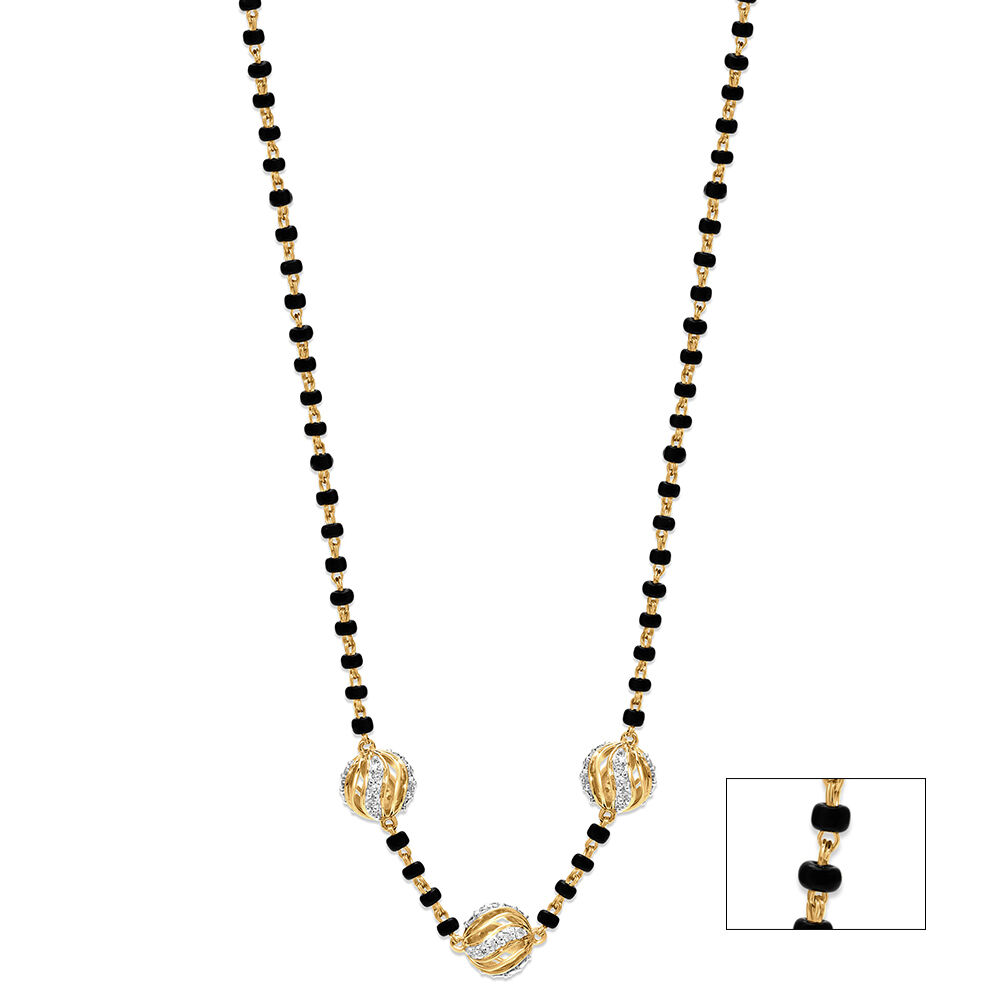 Tanishq gold mangalsutra sale long