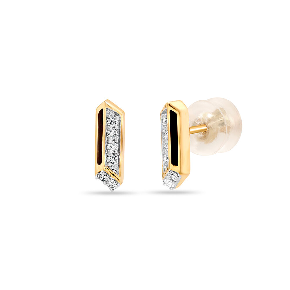 atjewels 925 Sterling Silver White Diamond Round Cut Stud Earrings MOT   atjewelsin