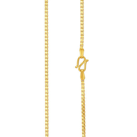 Subtle Gold Box Chain