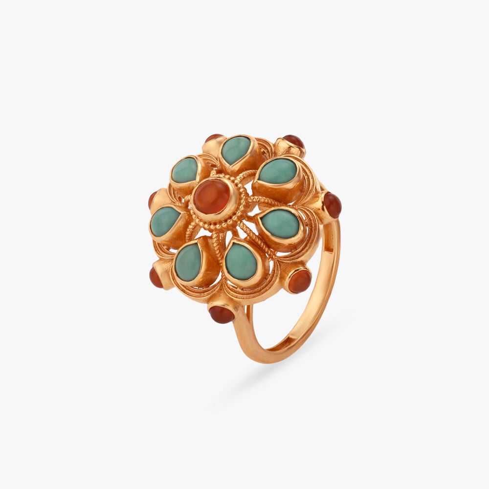 Tropical Orchard Gold Ring