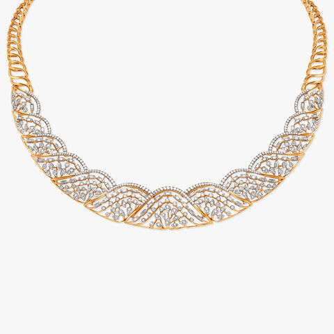 Epitome of Grace Diamond Necklace Set