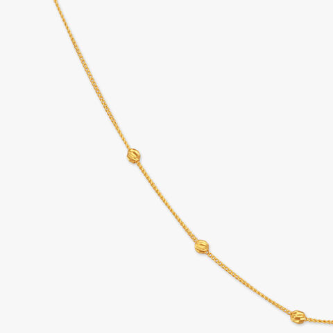 Tiny Charm Gold Chain for Kids