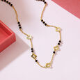 Mia Sutra DIY with Clover Shape Motif Multiple Stacking Charm Chain,,hi-res image number null