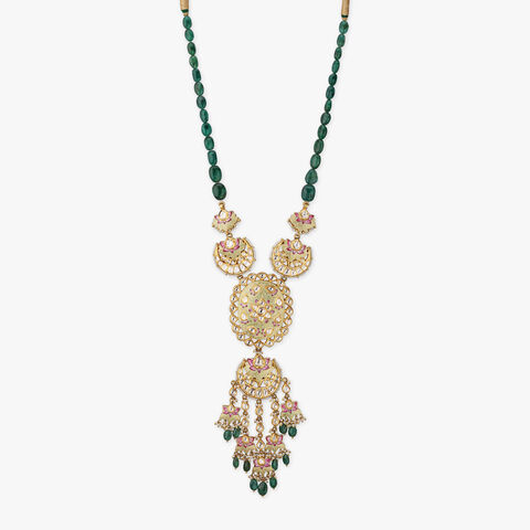 Ruhani Emerald Neckwear Set