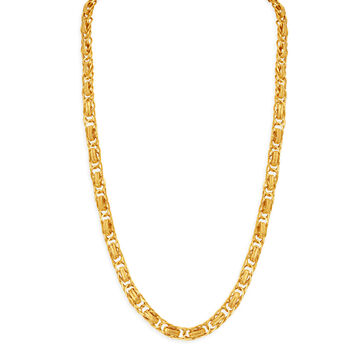 Unique Design Handmade Gold Chain For Men