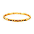 Ethereal Gold Bangle Set with Vine Motif,,hi-res image number null