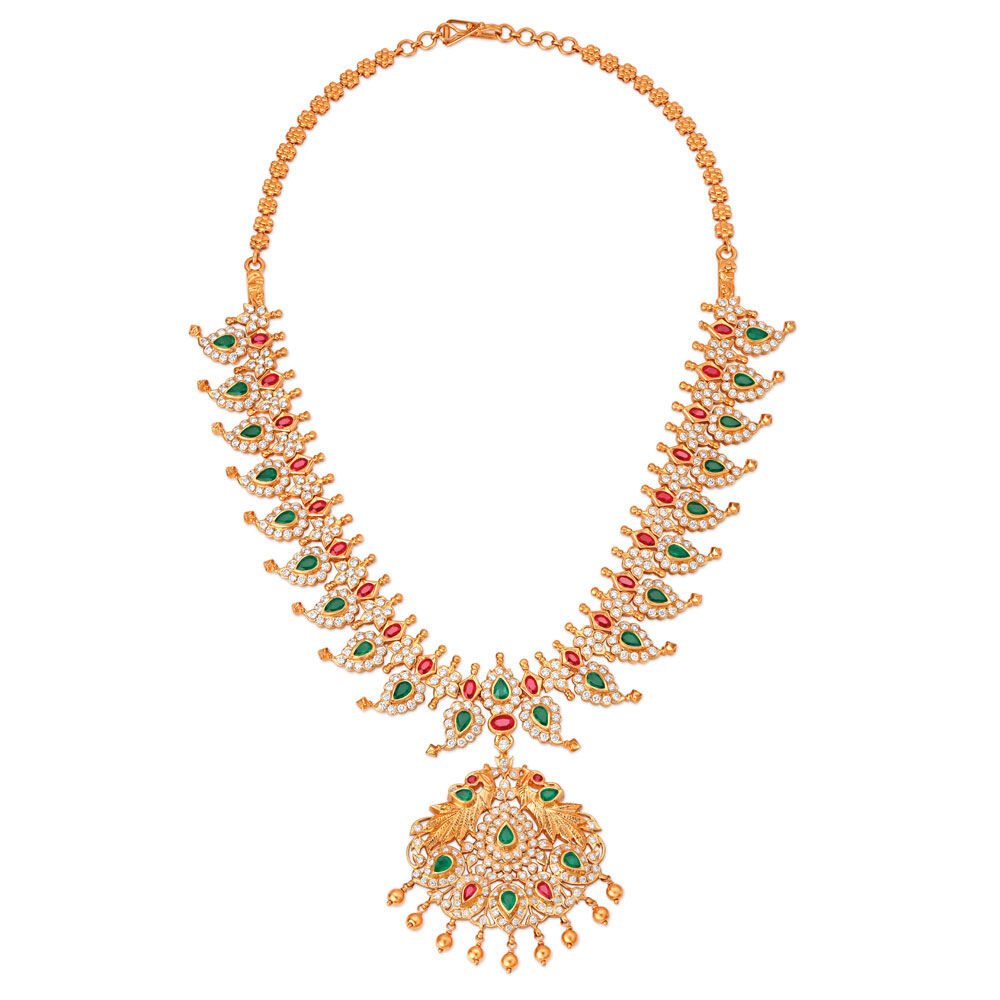 Ruby necklace designs tanishq top