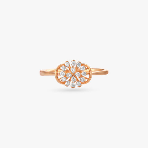 Radiant Bloom Diamond Ring alternate view 1