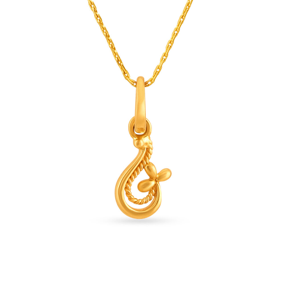 Gold pendant from store tanishq