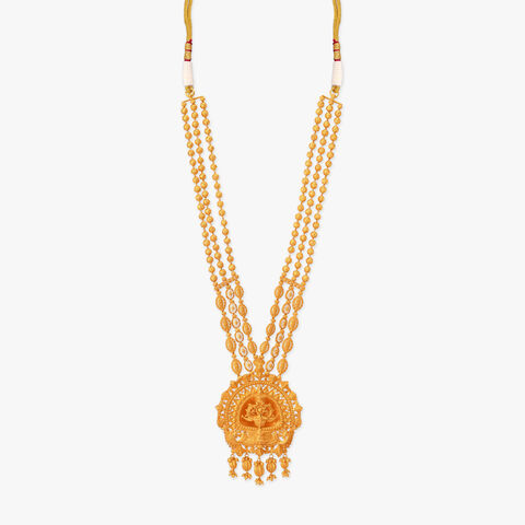 Flame Legacy Gold Necklace set
