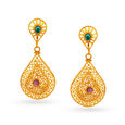 Majestic Gold Pendant and Earrings Set,,hi-res image number null