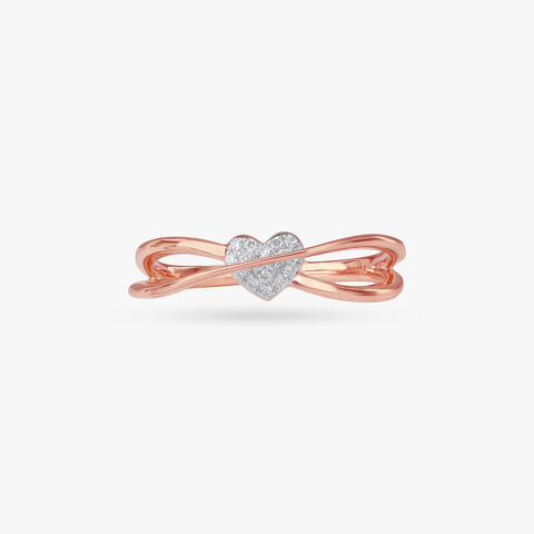 Heartline Glow Diamond Ring