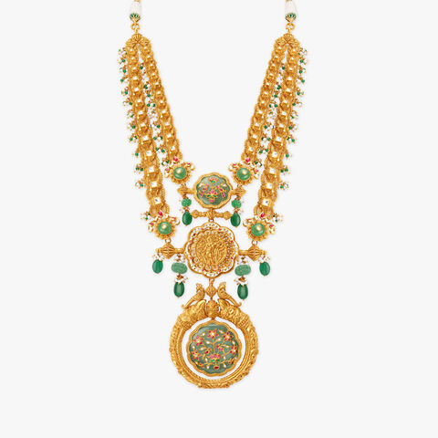 Magnanimous Gold Necklace Set