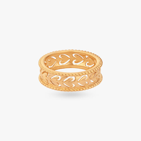 Heritage Filigree Gold Ring alternate view 1