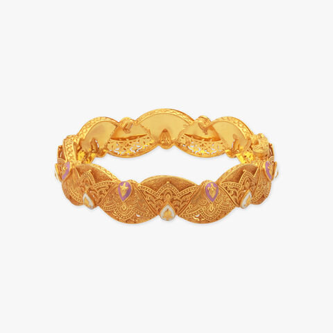 Dawn Bloom Gold Bangle
